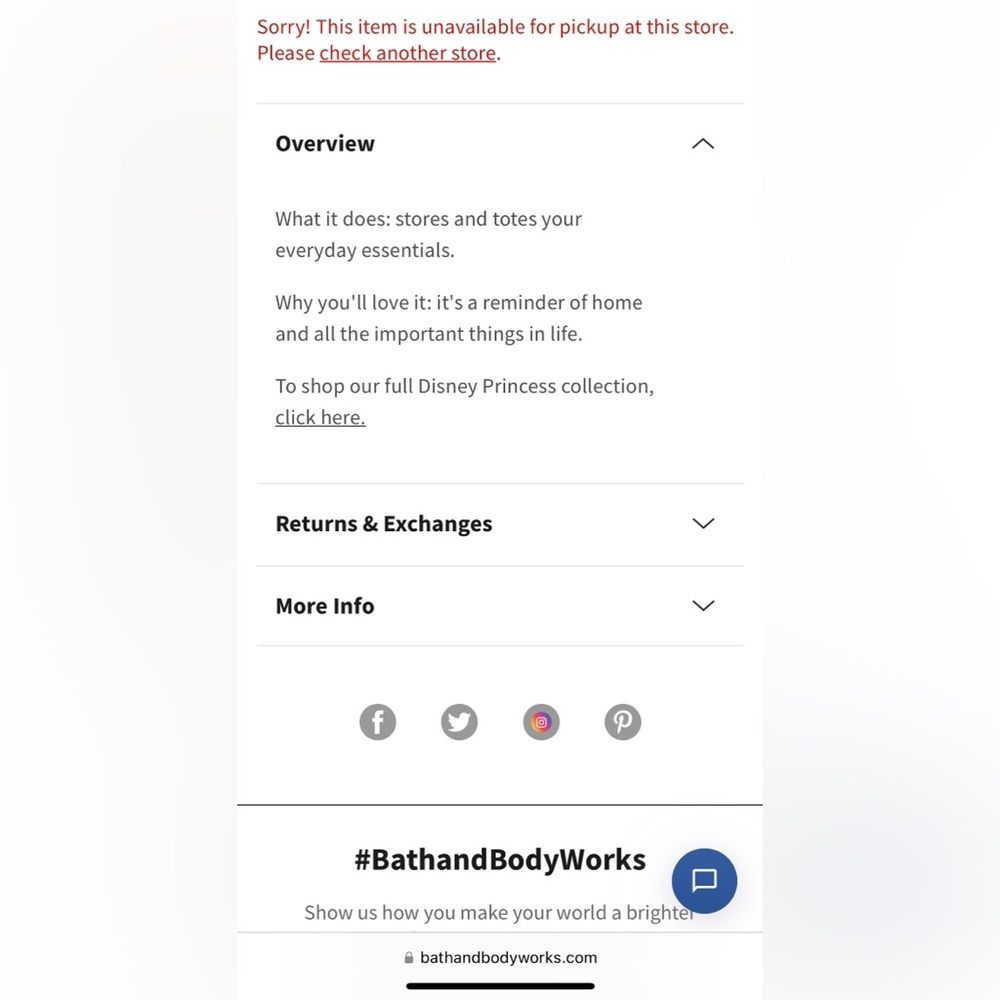 NWT *Discontinued* Bath & Body Works Disney Moana Coin Purse - Picture 7 of 7